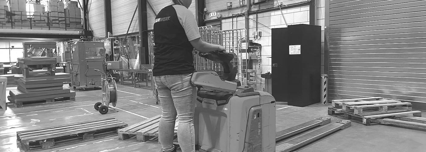 Teamwerk participatie diensten header heftruck